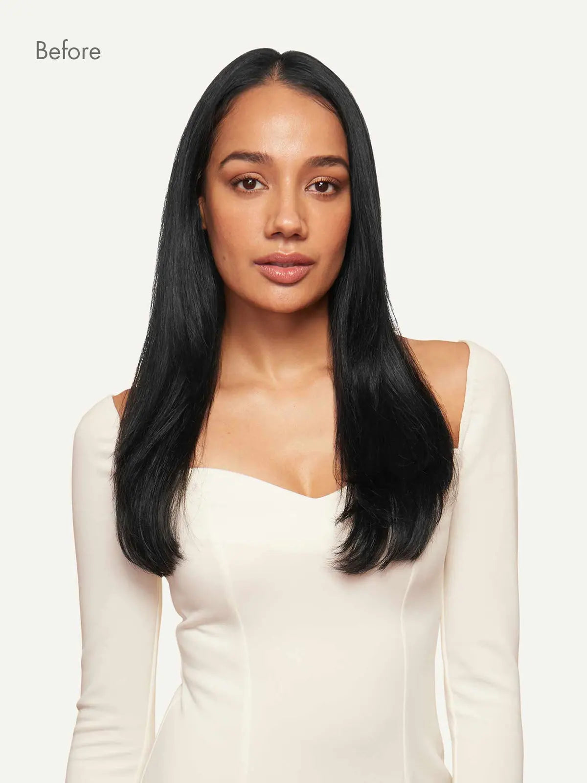 Seamless 7 set Jet Black Clip-Ins | BLAC HAIR EXTENSION