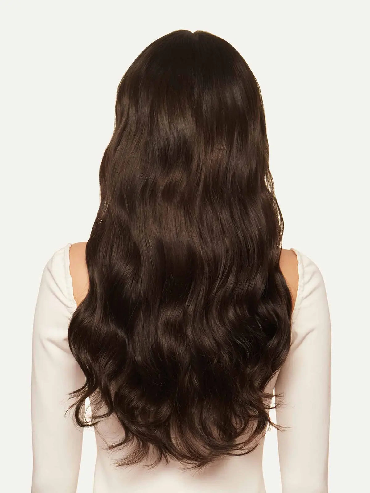 Seamless Dark Brown Clip-Ins | BLAC HAIR EXTENSION