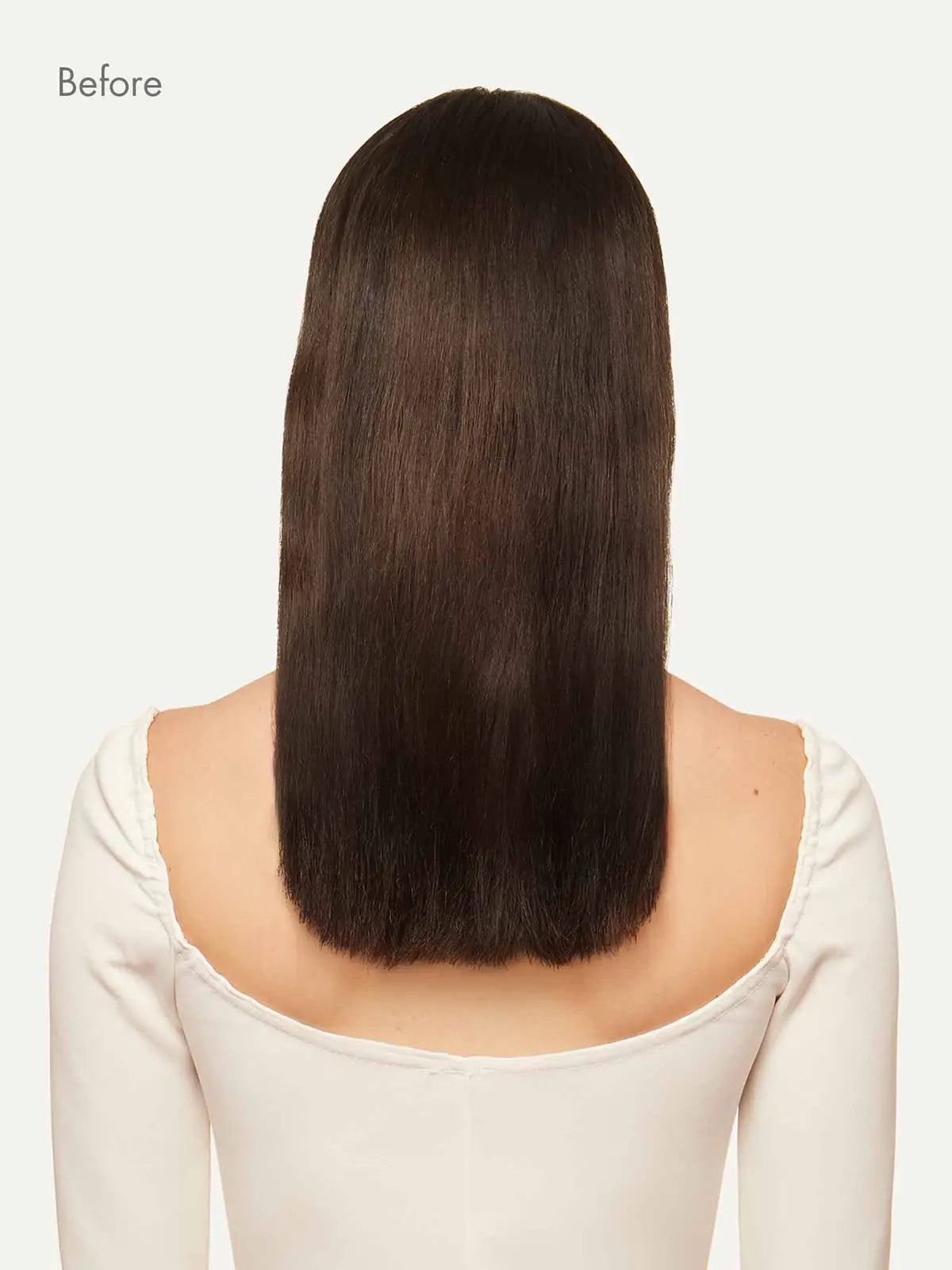 Seamless Dark Brown Clip-Ins | BLAC HAIR EXTENSION