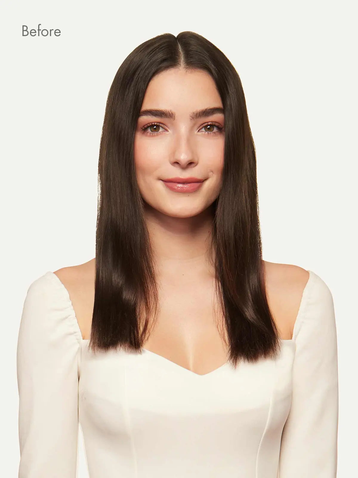 Seamless Dark Brown Clip-Ins | BLAC HAIR EXTENSION