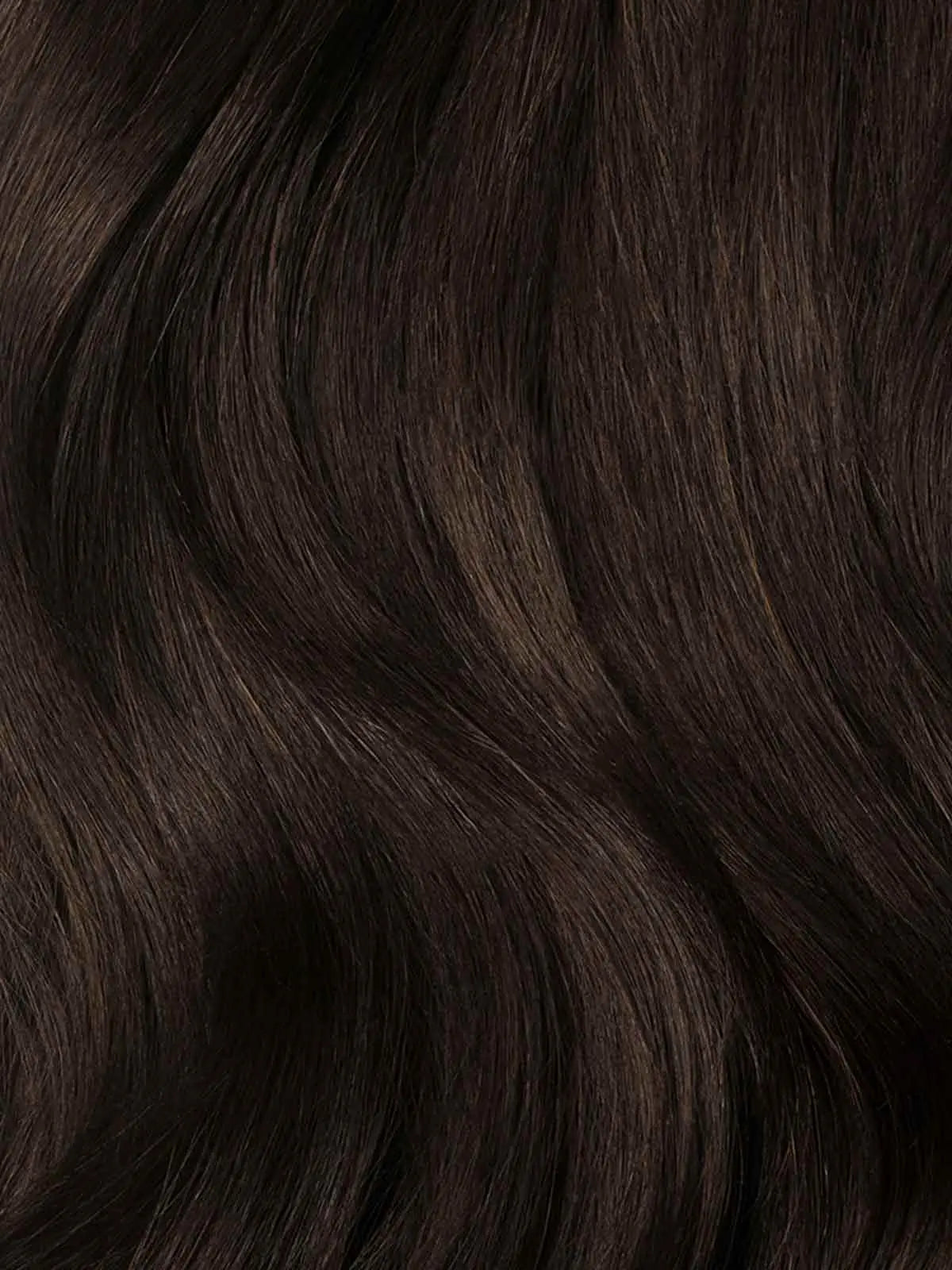 Seamless Dark Brown Clip-Ins | BLAC HAIR EXTENSION